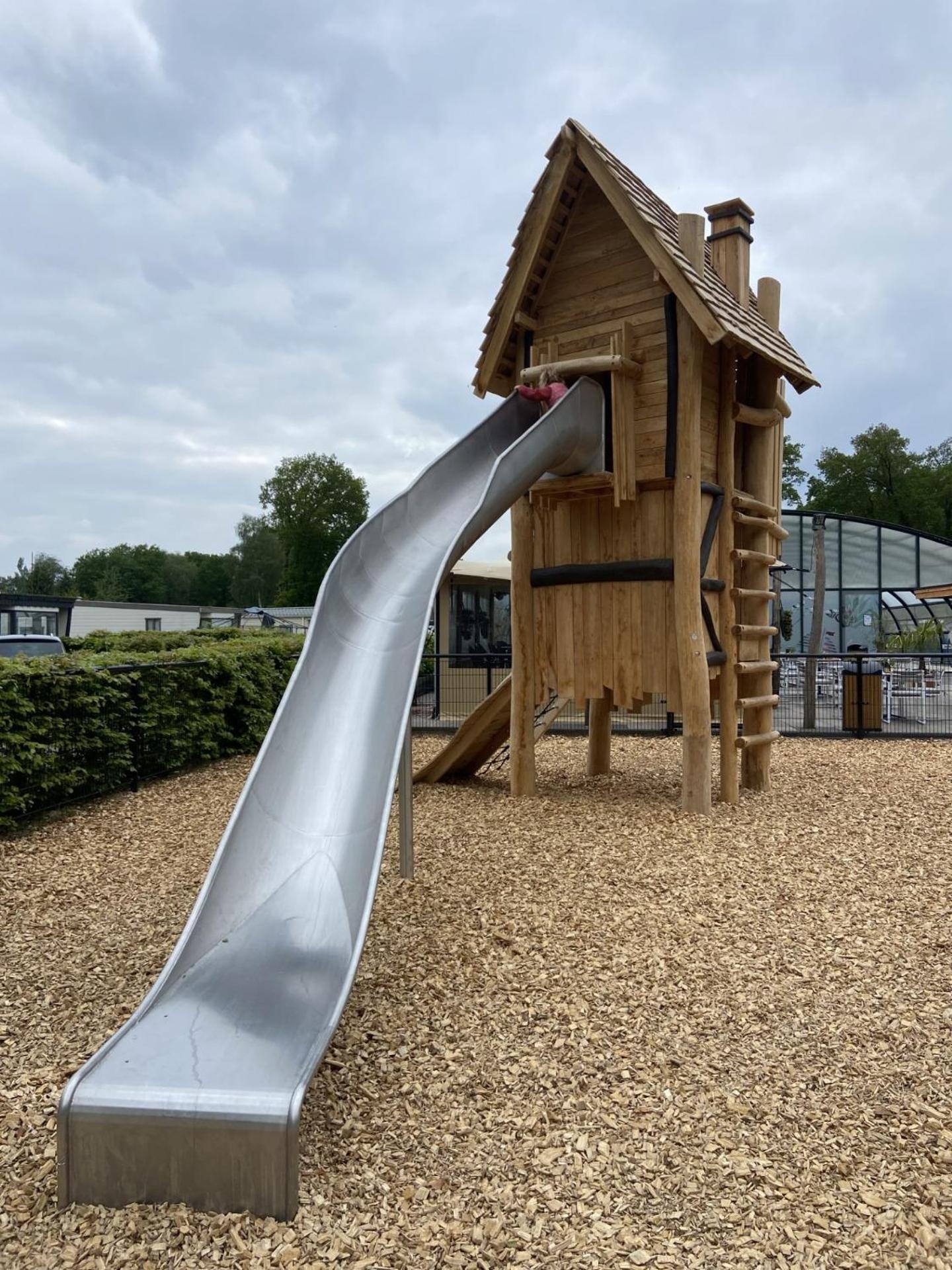 Kindvriendelijk Luxe Chalet In De Bossen Met Prive Sauna Harderwijk Exterior foto